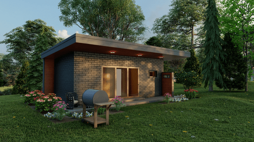 3D structural design render
