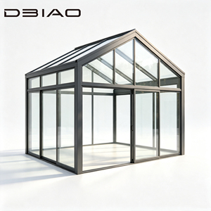 DBIAO Four Season Modern Sunroom Thermal Break Aluminum Double Glazing Soundproof