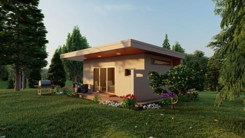 Thermal wood sauna interior finishes
