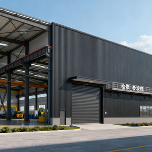 Portable Outdoor Steel Warehouse Shed Building For Construction Site