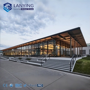 One-Stop Modern Prefabricated Steel Structure Commercial Shopping Mall
