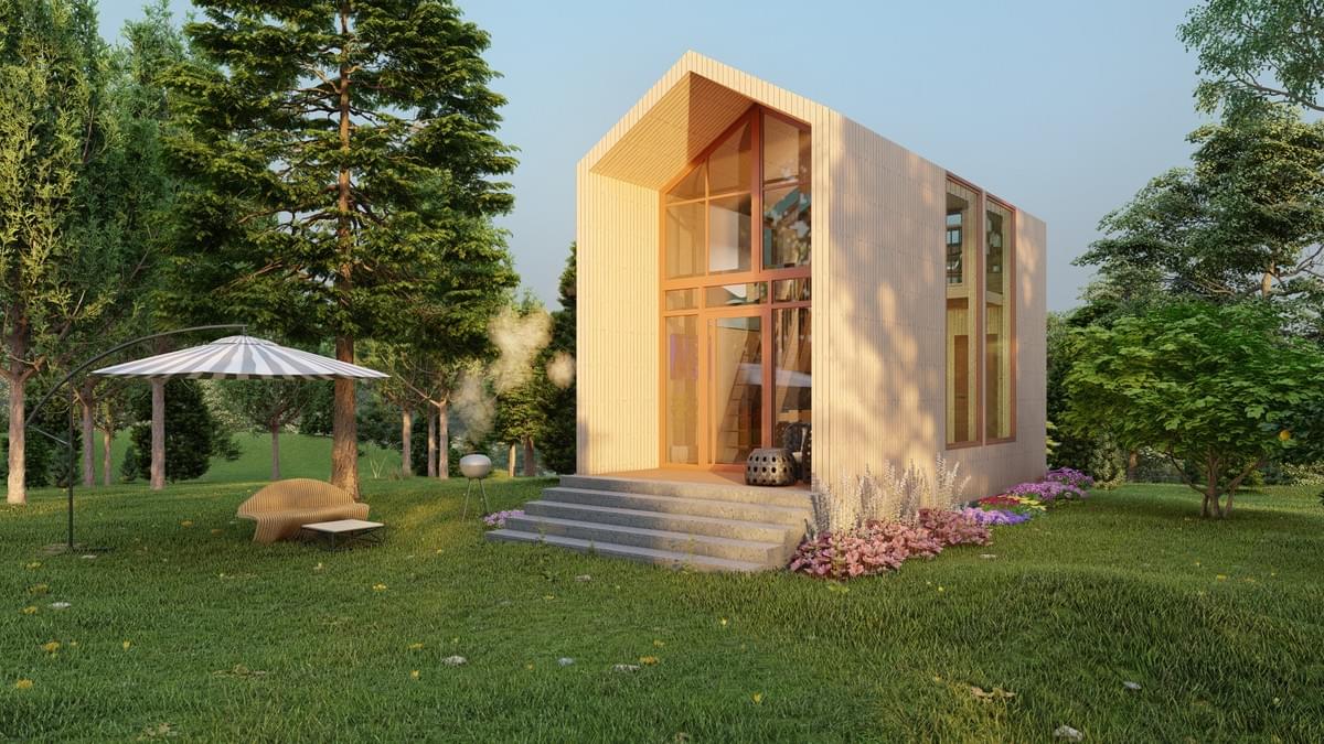 Modular House 2 — Interior Living Space