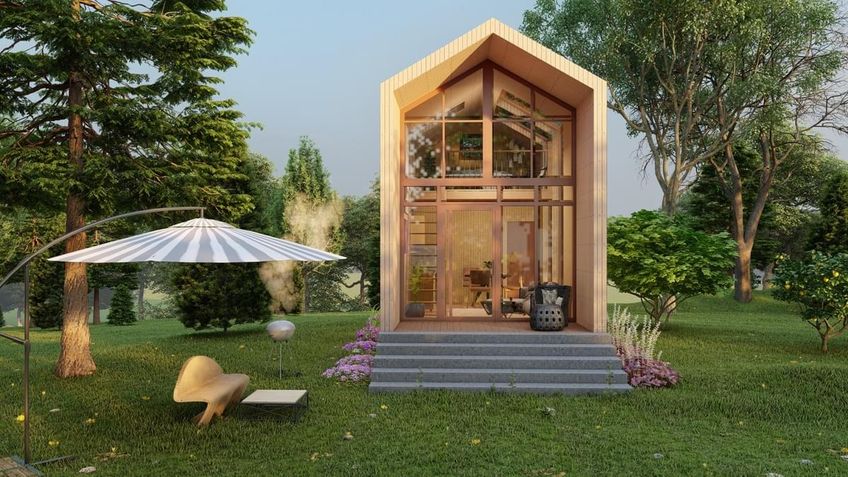 Modular House 2 — Perspective View 2
