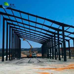 Modern Insulated Portal Frame Prefabricated Industrial Construction Building