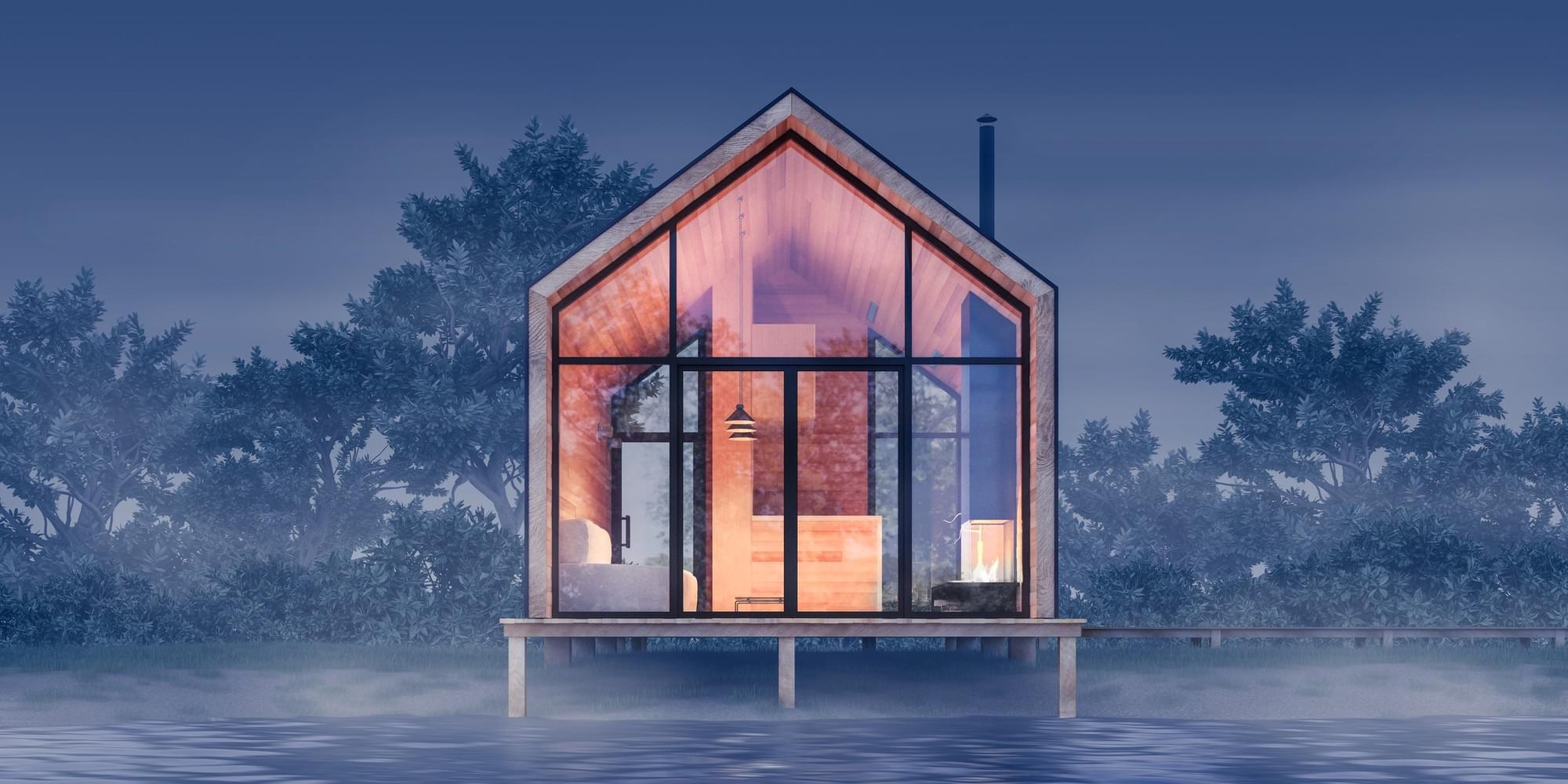 Sustainable Modern Modular Housing Architecture